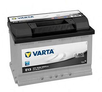Аккумулятор автомобильный 70Ач 640А "+" справа VARTA
