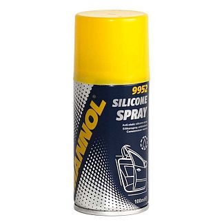 Смазка силиконовая для резины и пластика Silicone Spray Antistatisch 100мл Mannol