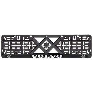 Рамка номерного знака пластик, з рельєфним написом VOLVO VITOL