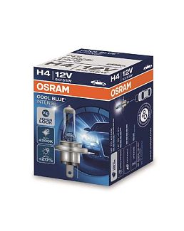 Галогенная лампа H4 60/55W 12V Cool Blue +20% Osram