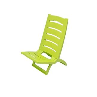Кресло-шезлонг 37.5х65 пластик салатовый до 80 кг Adriatic