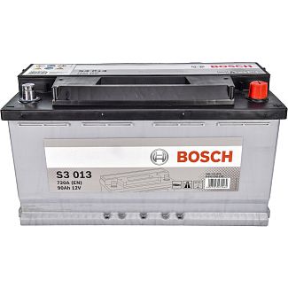 Аккумулятор автомобильный 90Ач 720А "+" справа Bosch