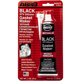 Герметик автомобільний формувач прокладок 85г Black Gasket Maker (USA) чорний ABRO