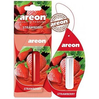 Ароматизатор Mon Liquid Strawberry "клубника" 5мл жидкий листик AREON