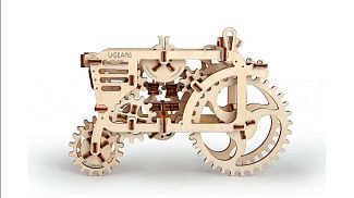 Механічний 3D пазл Трактор UGEARS