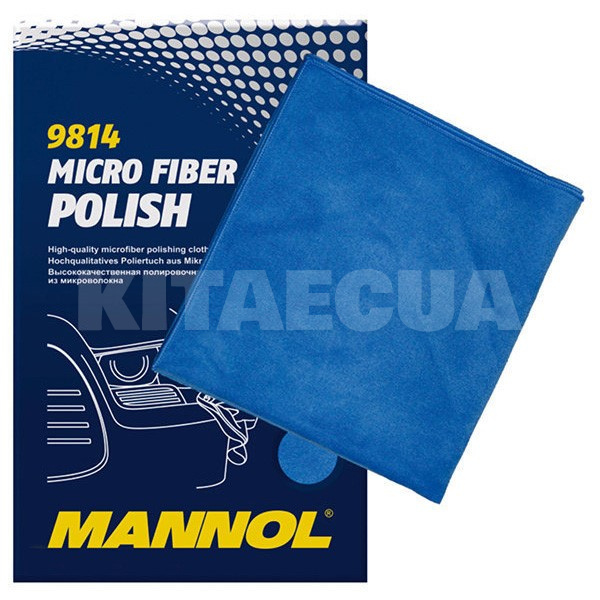 Микрофибра для авто Micro Fiber Polish 33х36см для полировки Mannol (9814)