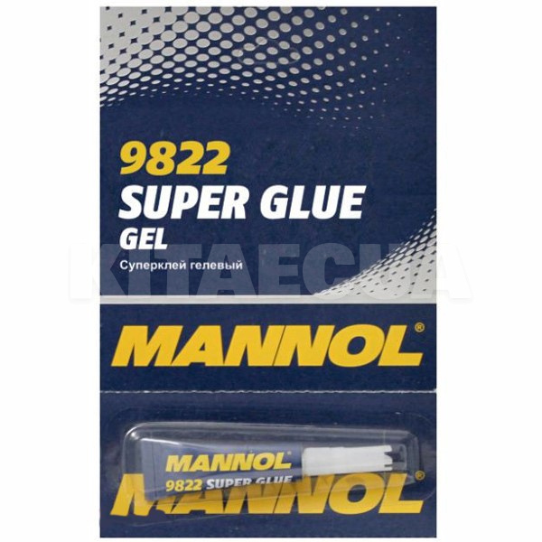 Супер-клей Gel 3г Mannol (9822)
