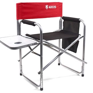 Кресло раскладное до 110 кг со столиком Director AXXIS