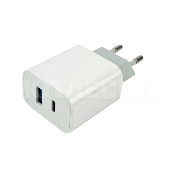 Зарядное устройство MI-33 Travel Charger USB-A + Type-C 30W белый Mibrand (MIWC/33UCW)