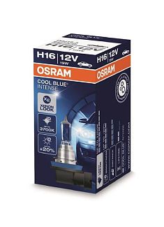 Галогенная лампа H16 19W 12V Cool Blue +20% Osram