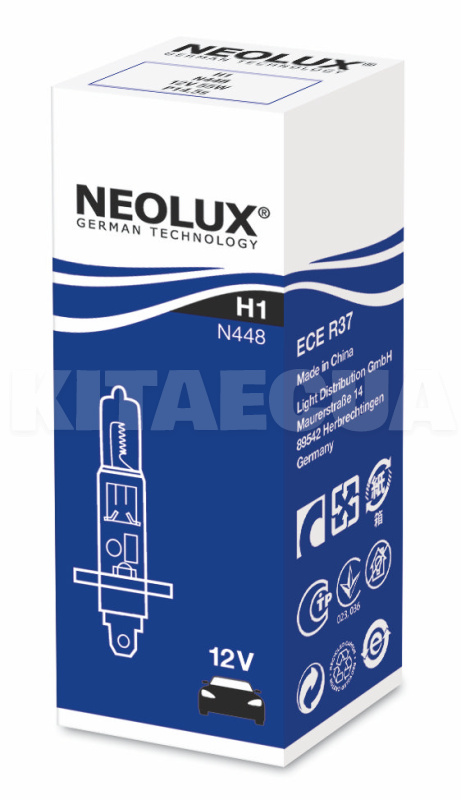 Галогенная лампа H1 55W 12V Standard NEOLUX (N448) - 3