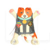 Мягкая игрушка собачка "патрон" цветной на присосках в машину 33х26х9 см (00971-7)