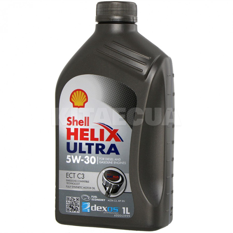 Масло моторное синтетическое 1л 5W-30 Helix Ultra ECT C3 SHELL (600043999)