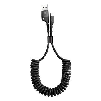 Кабель USB Type-C 3А 1м чорний BASEUS