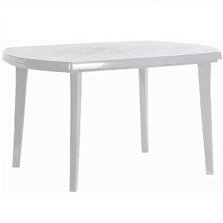 Стол для сада пластиковый Keter Elise светло-серый до 75 кг Curver