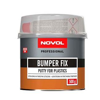 Шпаклевка 500г самовыравнивающаяся Bumper Fix NOVOL