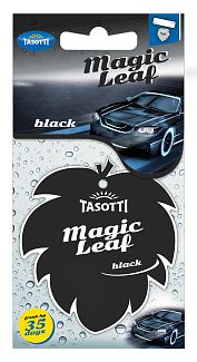 Ароматизатор cухой листик "чёрный" Magic Leaf Black TASOTTI