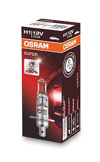 Галогенная лампа H1 55W 12V Super +30% Osram