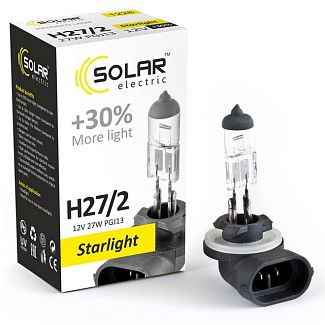 Галогенная лампа H27/2 27W 12V Starlight +30% Solar