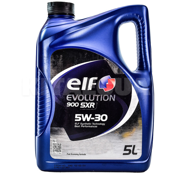 Масло моторное синтетическое 5л 5W-30 Evolution 900 SXR ELF (217558-ELF)