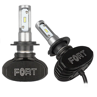 LED лампа для авто H7 28W 5000K FORT