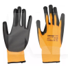 Перчатки рабочие полиуретановые желто-черные 10" YATO (YT-74753)