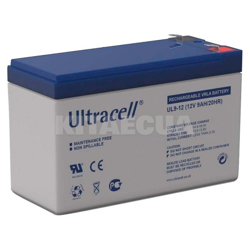 Аккумулятор для ИБП 9Ач 2А ULTRACELL (UL9-12)