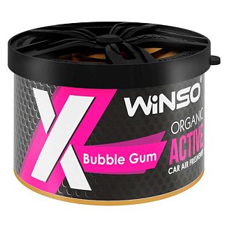 Ароматизатор "жвачка" 40г Organic X Active Bubble Gum Winso