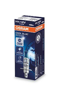 Галогенная лампа H1 55W 12V Cool Blue +20% Osram