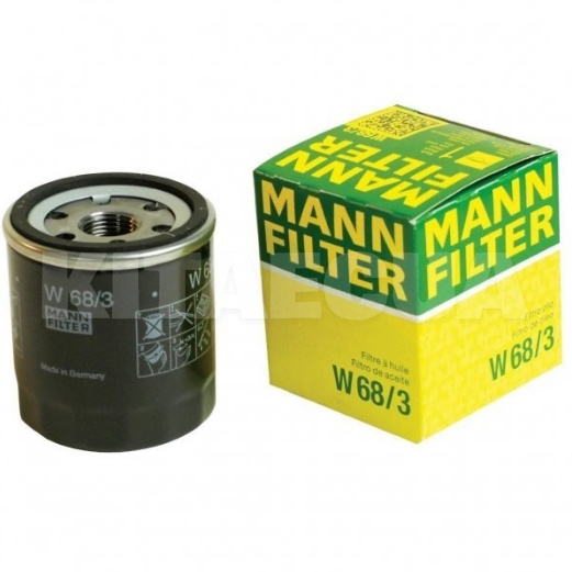 Фильтр масляный 1.0L MANN на BYD F0 (10235419-00)