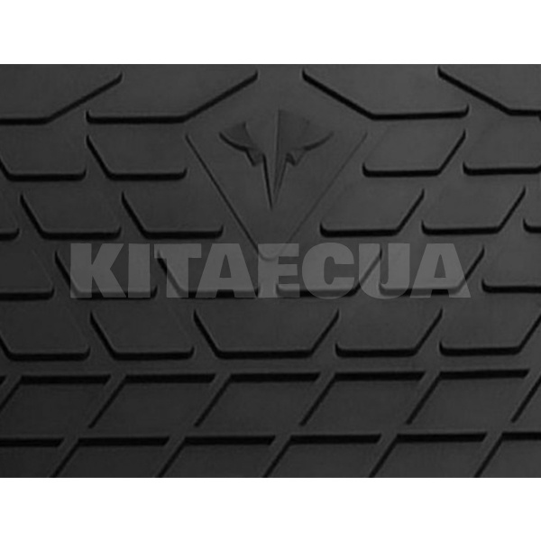 Резиновые коврики передние Kia Optima (TF) (2010-2015) HK клипсы Stingray (1009372) - 2