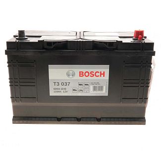 Аккумулятор автомобильный T3 037 110Ач 680А "+" справа Bosch