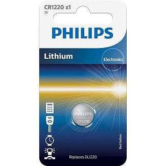 Батарейка дискова літієва 3,0 В CR1220 Minicells Lithium PHILIPS