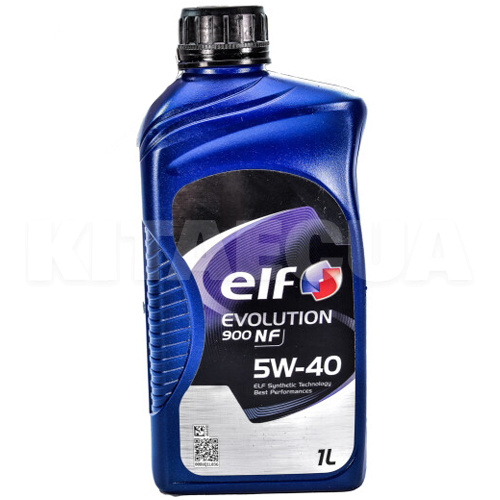Масло моторное синтетическое 1л 5W-40 Evolution 900 NF ELF (216649-ELF)
