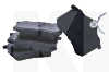 Колодки тормозные задние на MG 350 (10030811)