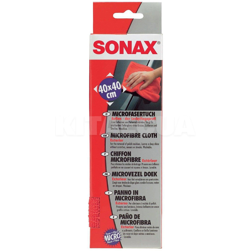 Микрофибра для авто 40х40см для сушки Sonax (416200)