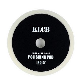 Круг для полировки твердый 123мм белый RO Polishing pad KLCB