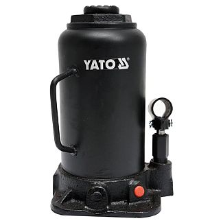Домкрат гидравлический бутылочный 20т (242мм-452мм) YATO