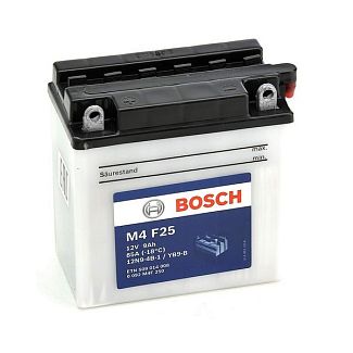 Аккумулятор автомобильный M4 F25 9Ач 85А "+" справа Bosch