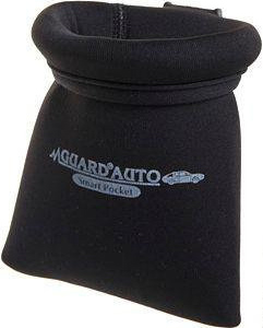 Держатель автомобильный мешочек на клипсе черный GUARD