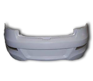 Бампер задний (хэтчбэк) 