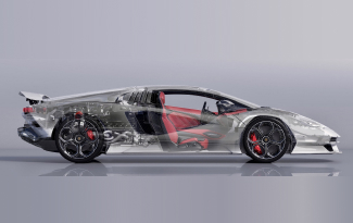 В сети обсуждают прозрачный Lamborghini Countach: реальный или нет?