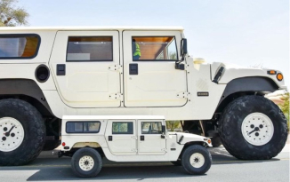 В ОАЭ продемонстрировали самый большой Hummer в мире