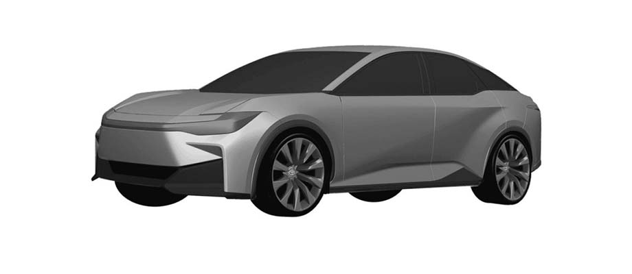 В сеть просочились патентные изображения BYD-Toyota bZ5 EV