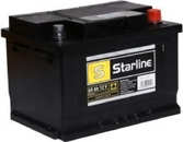Аккумулятор 60ач euro (t1) 242x175x175 с обратной полярностью 540a STARLINE