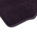 Текстильный коврик в багажник byd f0 (2008-н.в.) черный BELTEX