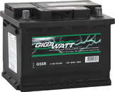 Аккумулятор 56ач euro (t1) 242x175x190 с обратной полярностью 480а 56-r GIGAWATT