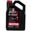 Масло моторное синтетическое 5л 5w-40 8100 x-clean MOTUL