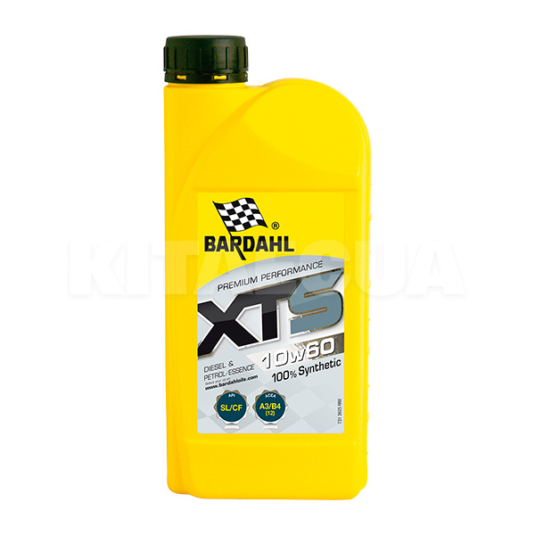 Масло моторное синтетическое 1л 10W-60 XTS BARDAHL (36251)