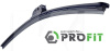 Щётка стеклоочистителя бескаркасная 400мм WIPER BLADE PROFIT (8003-0400)